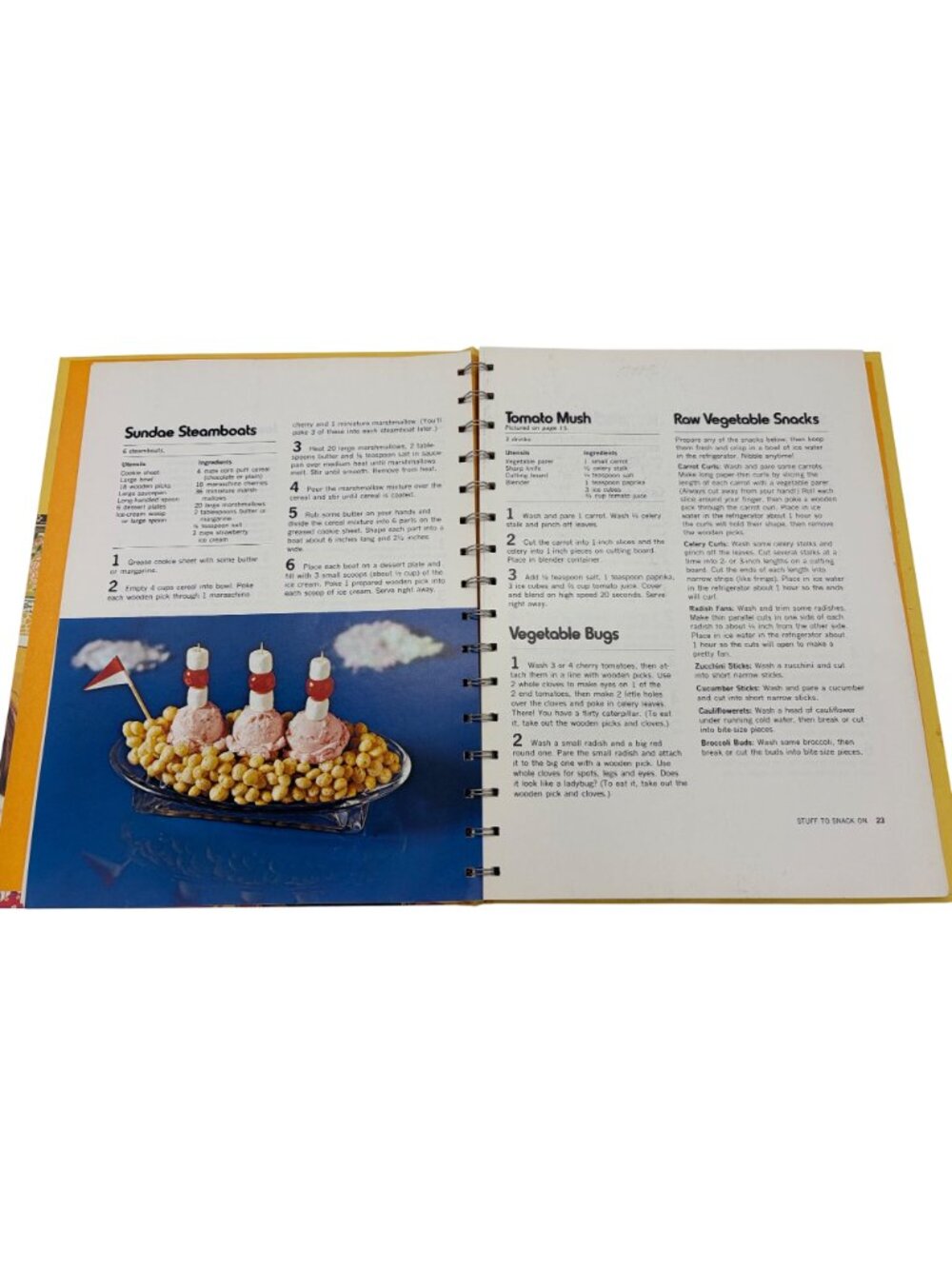 1978 Betty Crocker's Cookbook For Boys & Girls Kids Cooking Spiral Bound Recipes - Picture 6 of 11